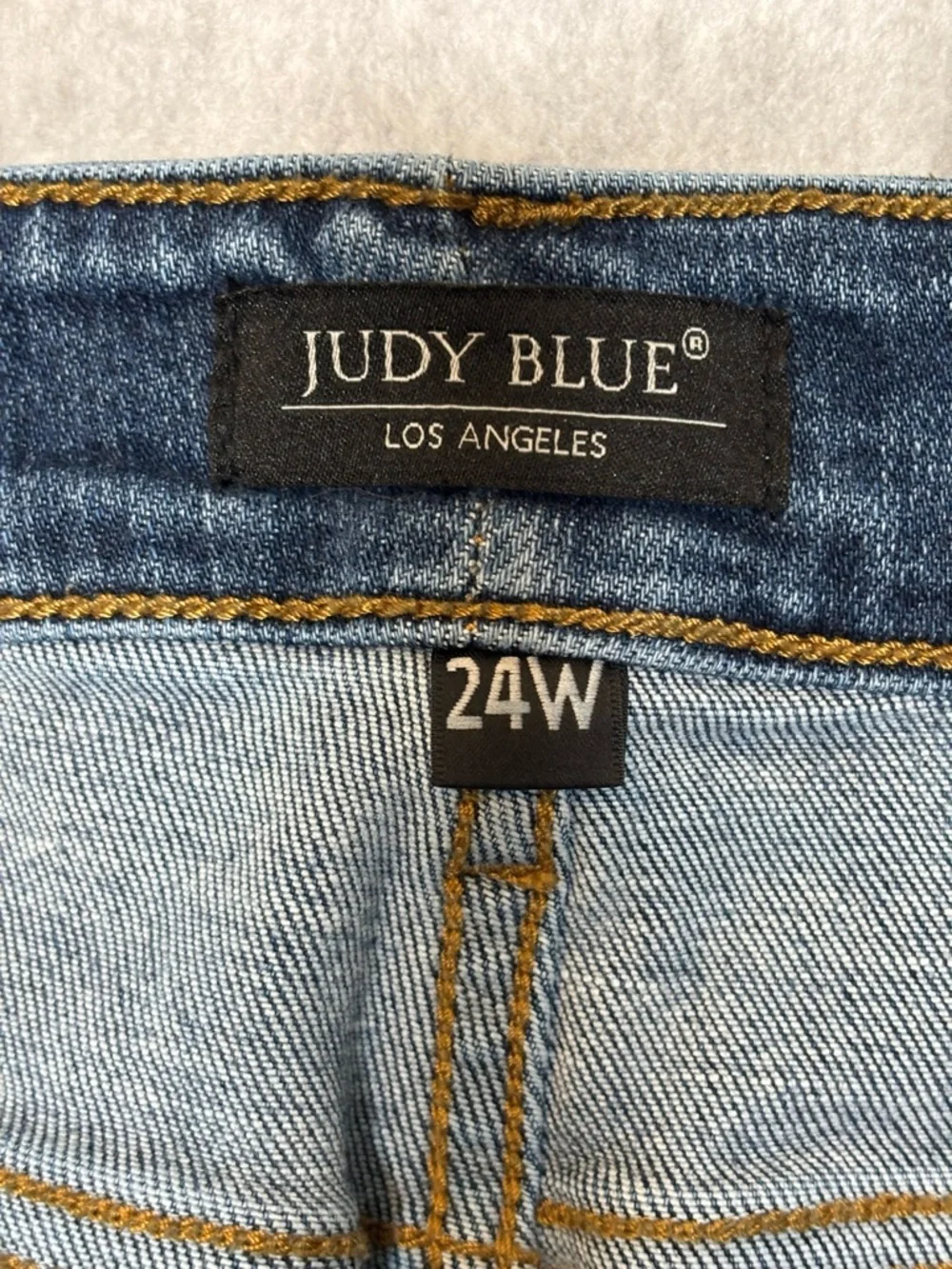 Judy Blue Slim Fit Denim Jeans-Medium-Wash Blue-Women Size 24W